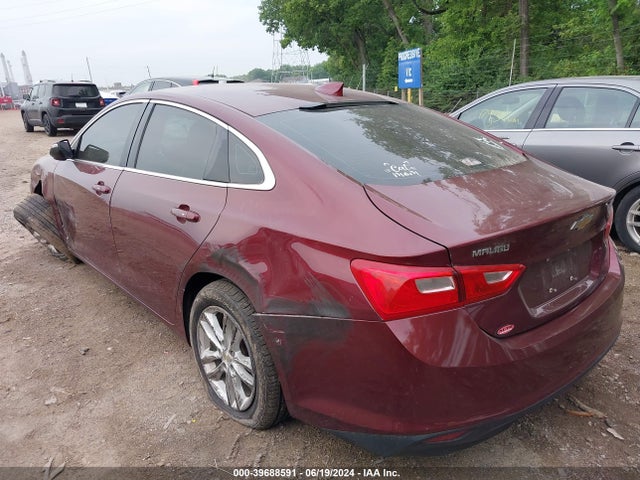 Продажа на аукционе авто 2016 Chevrolet Malibu 1lt, vin: 1G1ZE5ST3GF321303, номер лота: 39688591