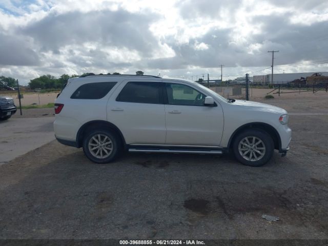 1C4RDJAG7LC382365 Dodge Durango Sxt Plus Awd
