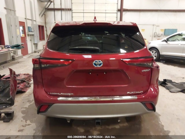 Toyota Highlander Hybrid Platinum 2021 5TDEBRCH3MS016072 Image 17