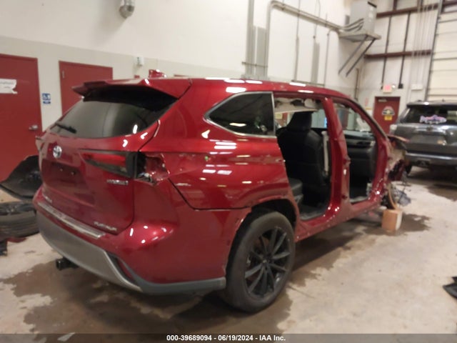 Toyota Highlander Hybrid Platinum 2021 5TDEBRCH3MS016072 Image 4