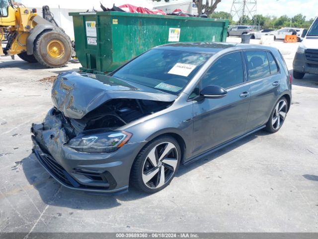 2018 VOLKSWAGEN GOLF R WVWWF7AU4JW185753 Photo 1
