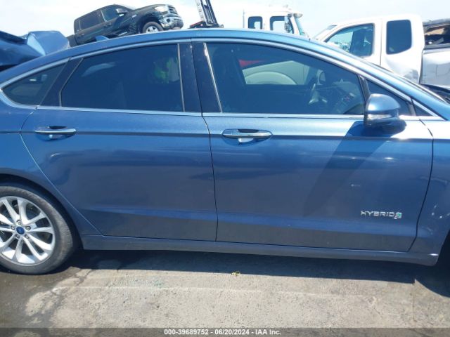 3FA6P0MU4KR185553 Ford Fusion Hybrid Sel