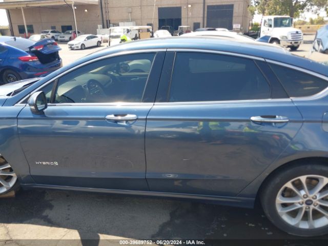 3FA6P0MU4KR185553 Ford Fusion Hybrid Sel
