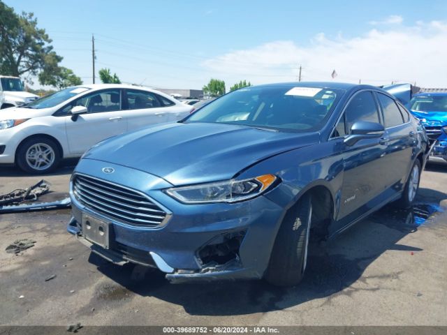 3FA6P0MU4KR185553 Ford Fusion Hybrid Sel