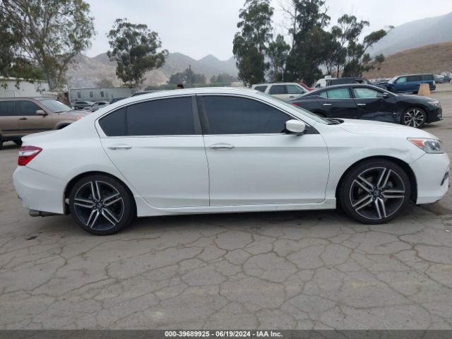 1HGCR2F10HA006855 Honda Accord Sport Se