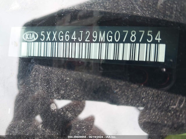 KIA K5 Gt-line 2021 5XXG64J29MG078754 Image 9