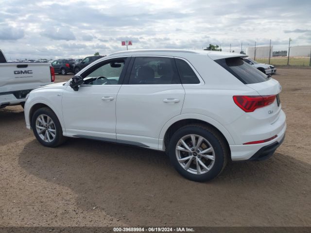 WA1DECF37P1039639 Audi Q3 Premium 45 Tfsi S Line Quattro Tiptronic