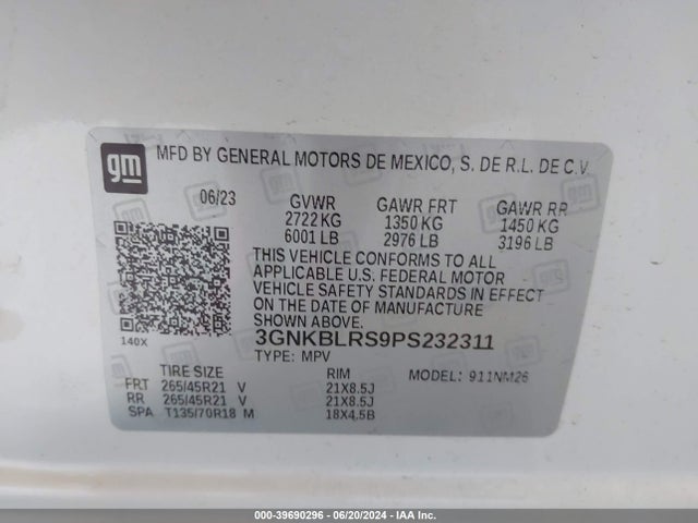 Chevrolet Blazer Awd Premier 2023 3GNKBLRS9PS232311 Image 9