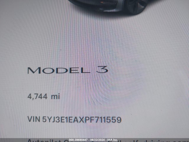 Tesla Model 3 Rear-wheel Drive 2023 5YJ3E1EAXPF711559 Image 16
