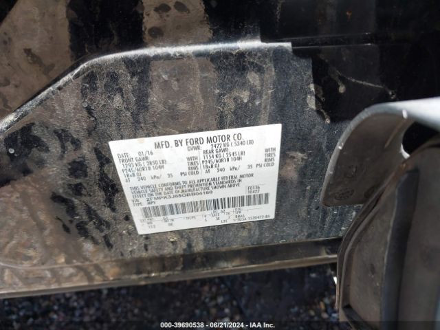 2FMPK3J85GBB04180 Ford EDGE SEL
