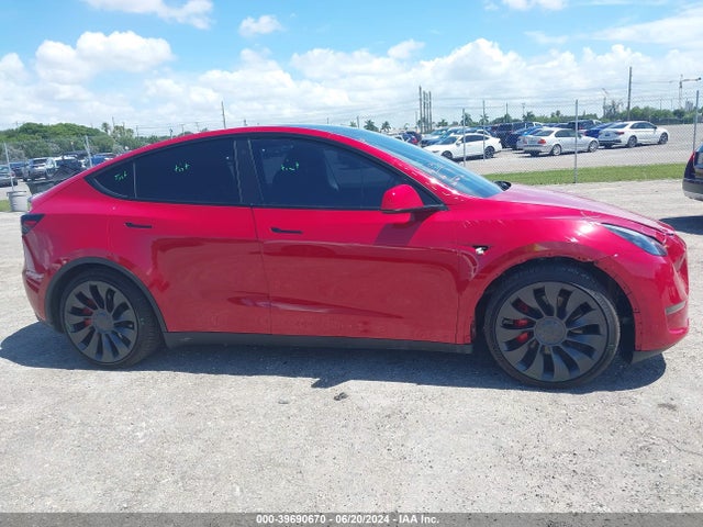 7SAYGDEF0PF749902 Tesla Model Y Awd/performance Dual Motor All-wheel Drive