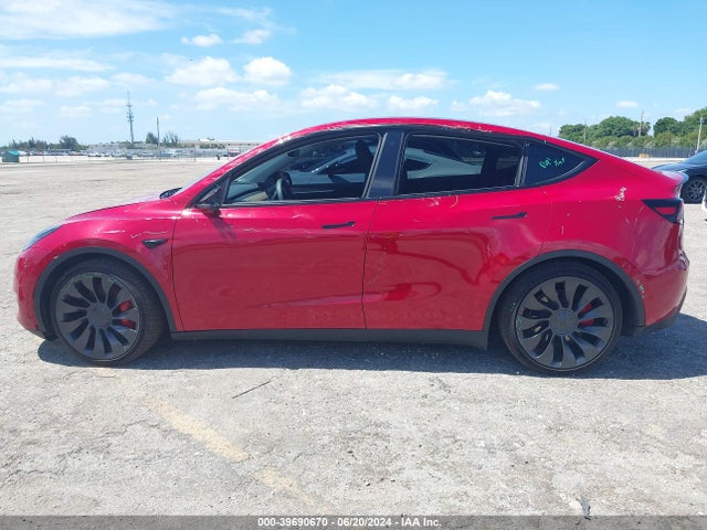 7SAYGDEF0PF749902 Tesla Model Y Awd/performance Dual Motor All-wheel Drive