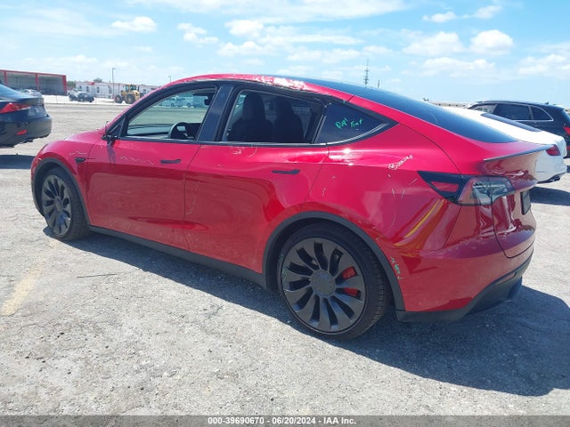 7SAYGDEF0PF749902 Tesla Model Y Awd/performance Dual Motor All-wheel Drive