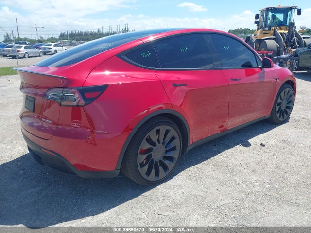 7SAYGDEF0PF749902 Tesla Model Y Awd/performance Dual Motor All-wheel Drive