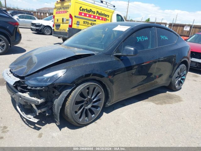 7SAYGDEF4NF341366 Tesla Model Y Performance Dual Motor All-wheel Drive