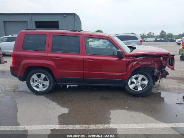 1C4NJRFB5HD174876 Jeep Patriot Latitude 4x4