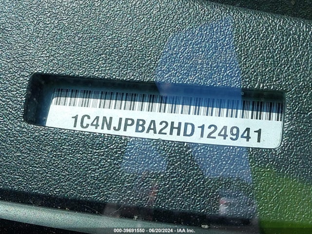 1C4NJPBA2HD124941 Jeep Patriot Sport Fwd