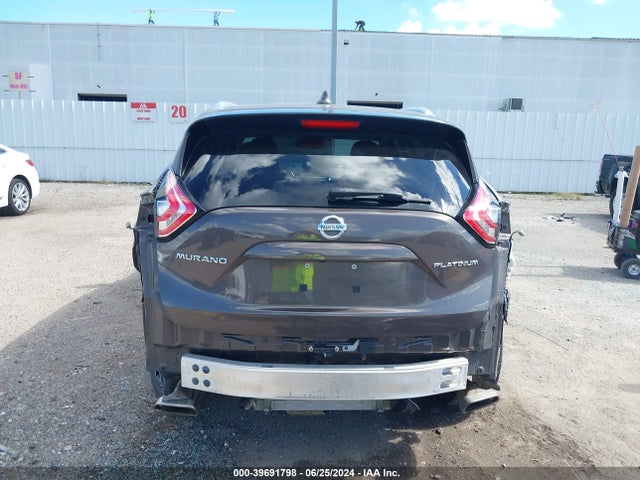 Nissan Murano Platinum 2018 5N1AZ2MG7JN158591 Image 17