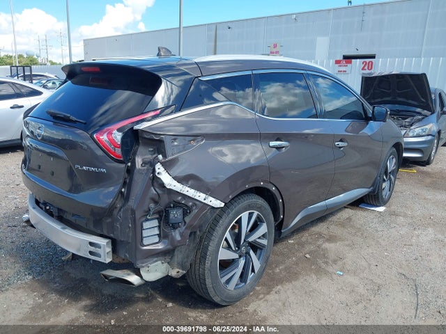 Nissan Murano Platinum 2018 5N1AZ2MG7JN158591 Image 4