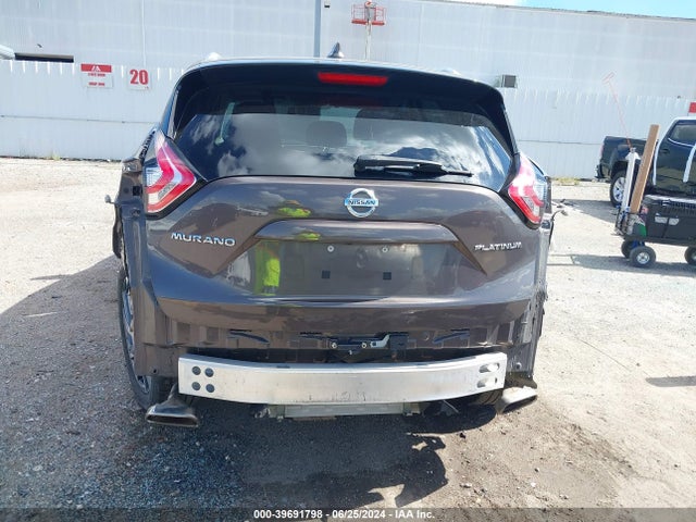 Nissan Murano Platinum 2018 5N1AZ2MG7JN158591 Image 6