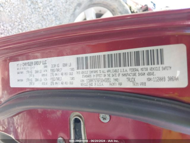 1C6RR7GT6FS543251 RAM 1500 Slt