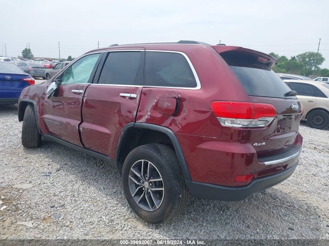 1C4RJFBG1JC449804 Jeep Grand Cherokee Limited 4x4