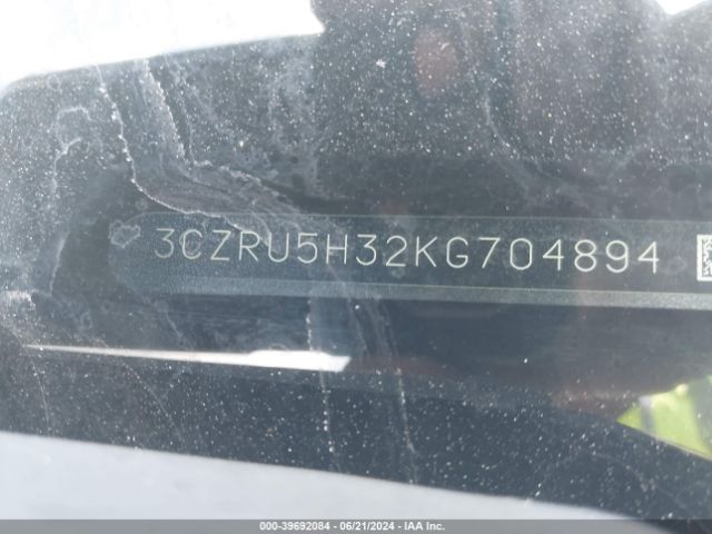 3CZRU5H32KG704894 Honda HR-V LX