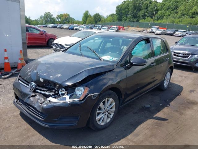 3VW217AUXFM049743 Volkswagen Golf Tsi S 4-door