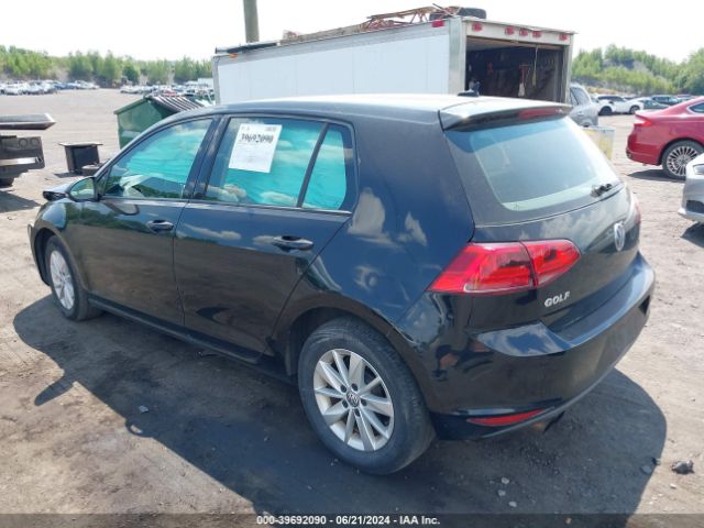 3VW217AUXFM049743 Volkswagen Golf Tsi S 4-door