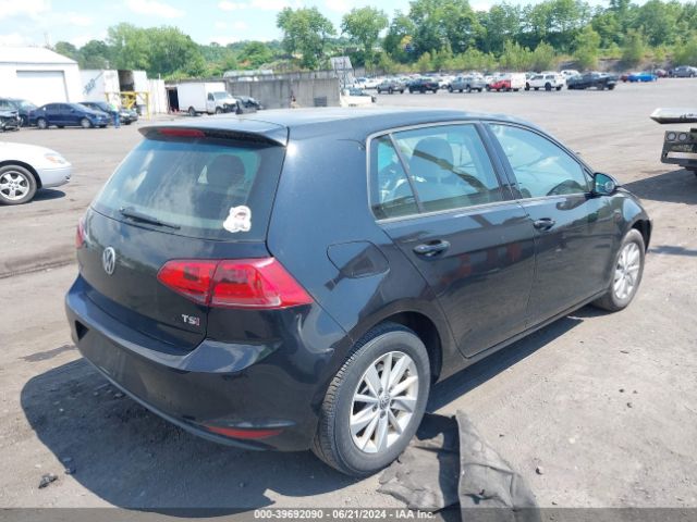 3VW217AUXFM049743 Volkswagen Golf Tsi S 4-door