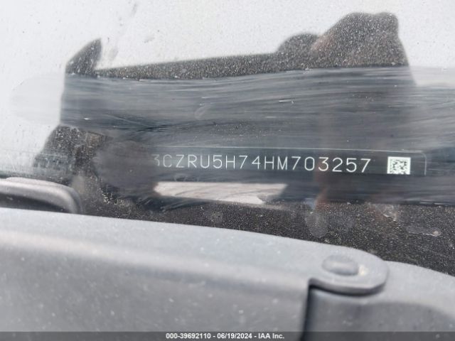 3CZRU5H74HM703257 Honda Hr-v Ex-l