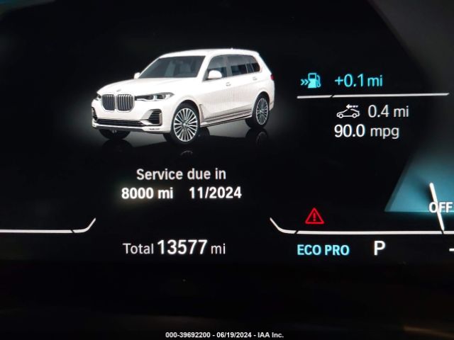5UXCW2C02L9B51071 BMW X7 Xdrive40i