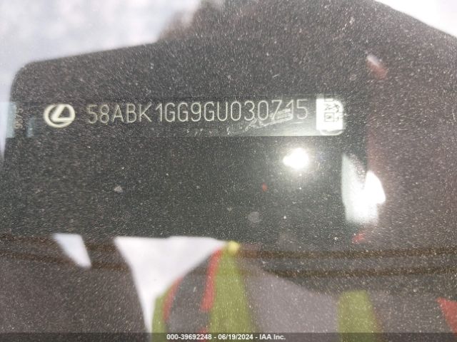 58ABK1GG9GU030715 Lexus ES 350