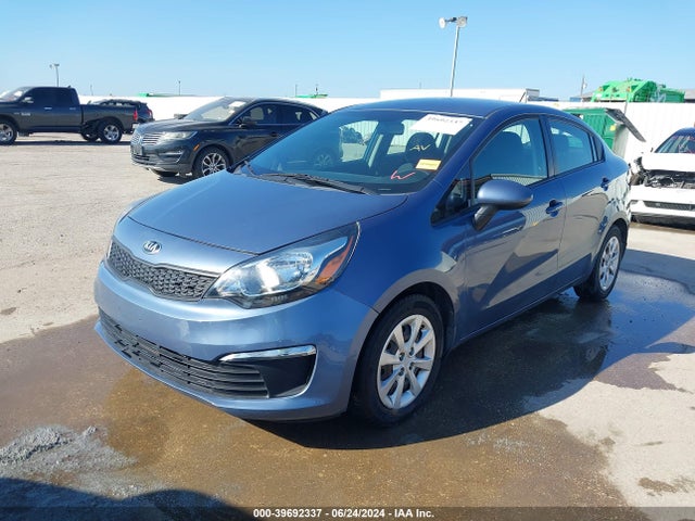 KIA RIO LX 2016 KNADM4A34G6663243 Image 2