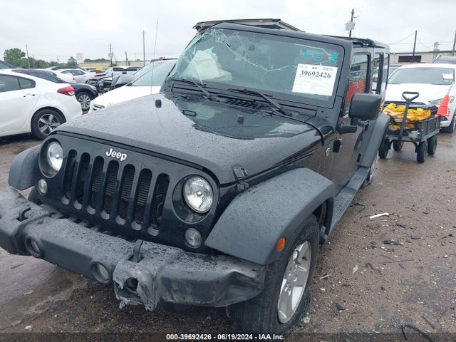 1C4BJWDG9JL862441 Jeep Wrangler Jk Unlimited Sport S 4x4
