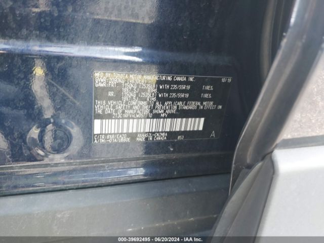 2T3C1RFV4LW057710 Toyota Rav4 Xle Premium
