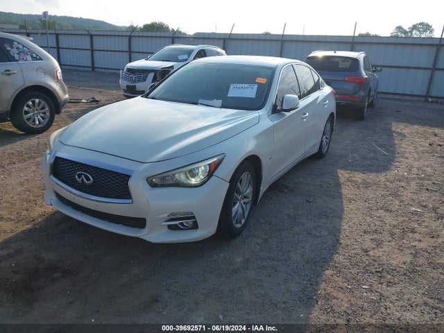 39692571 :رقم المزاد ، JN1BV7ARXEM700143 vin ، 2014 Infiniti Q50 Premium مزاد بيع