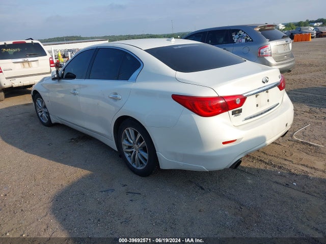 39692571 :رقم المزاد ، JN1BV7ARXEM700143 vin ، 2014 Infiniti Q50 Premium مزاد بيع