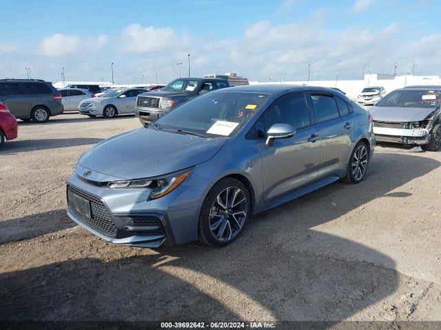 Toyota COROLLA SE 2021 JTDS4MCE1MJ077472 Image 2