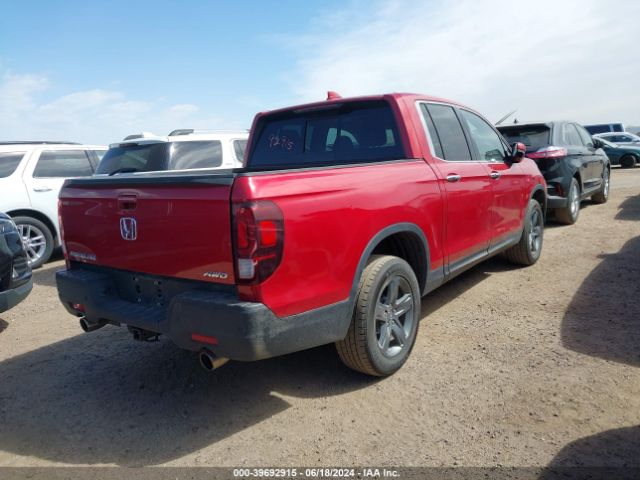 5FPYK3F72PB008901 Honda Ridgeline Rtl-e