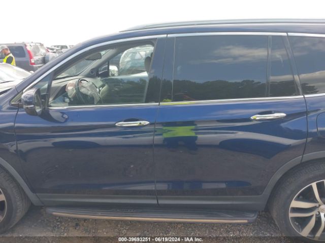 5FNYF6H90HB001895 Honda Pilot Touring