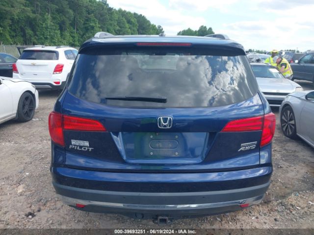 5FNYF6H90HB001895 Honda Pilot Touring