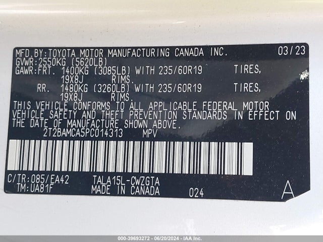 Lexus Rx 350 Premium 2023 2T2BAMCA5PC014313 Image 9