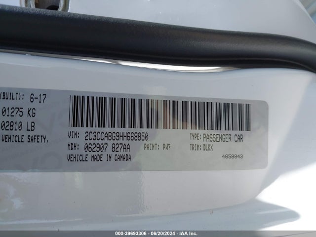 2C3CCABG9HH668850 Chrysler 300 300s Alloy Edition