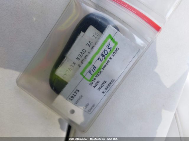 5YJXCBE40JF117139 Tesla Model X 100d/75d/p100d