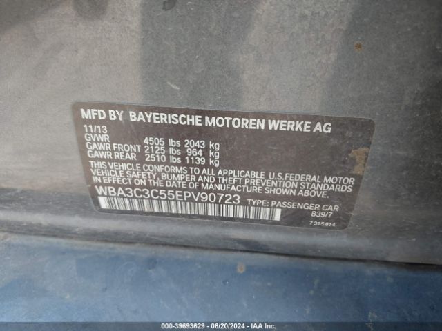 WBA3C3C55EPV90723 BMW 320i Xdrive