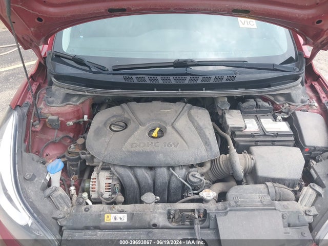 Hyundai ELANTRA SE 2014 5NPDH4AE9EH535298 Image 10