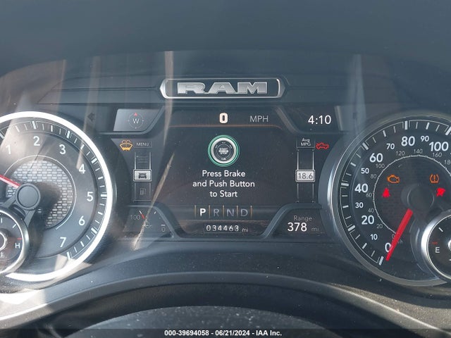 1C6SRFFT8NN397445 RAM 1500 Big Horn  4x4 5'7 Box