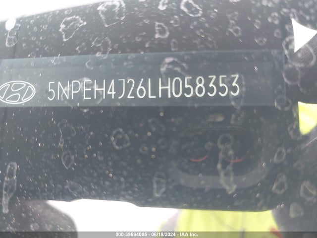 Hyundai Sonata Limited 2020 5NPEH4J26LH058353 Image 18