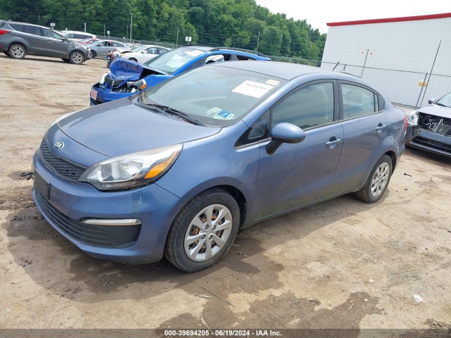 KIA RIO LX 2016 KNADM4A38G6660586 Image 2